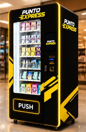 Máquina Punto Express en un centro comercial
